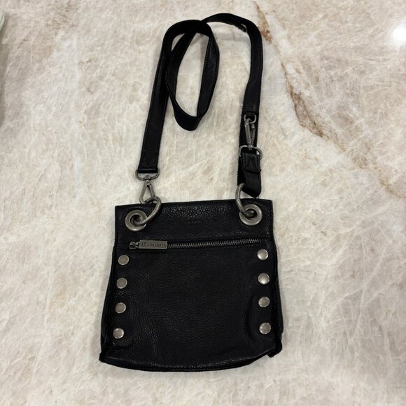 Hammitt little 'It' bag, the Tony Black Leather Crossover Bag - Picture 4 of 11